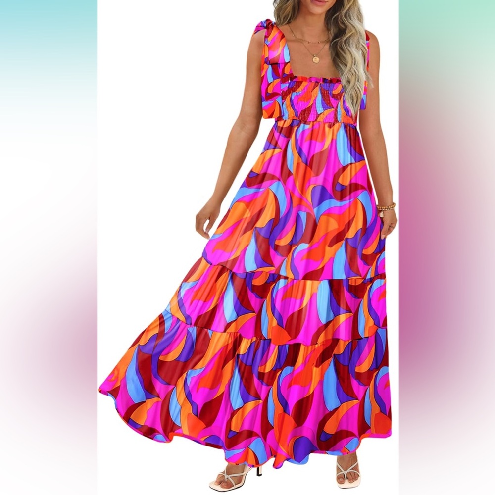 Colorful Maxi Dress